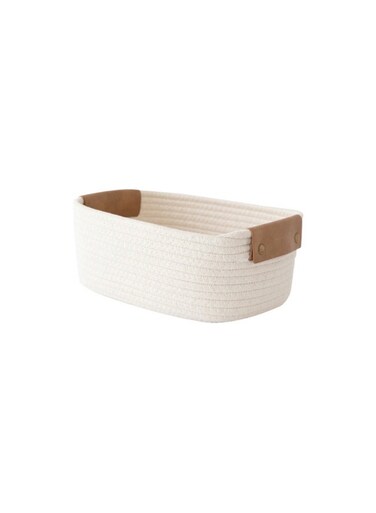 Rope Storage Basket Sundry Storage Basket Books Toys Skincare Storage