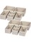 Beauenty Clothing Storage Organizers,12 Pack Foldable Drawer Organizers,Drawer Dividers Storage Bins,Closet Drawer Clothing Organizer for Baby Clothing,Socks,Bra,Towels,Ties,Underwear