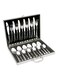 24-Piece Stainless Steel Cutlery Set Silver