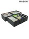6-Piece Expanded Drawer Organizer Set: Versatile Foldable Closet Solution with Underwear Baskets &amp; Cubes for Maximum Clothing Storage &amp; Organization