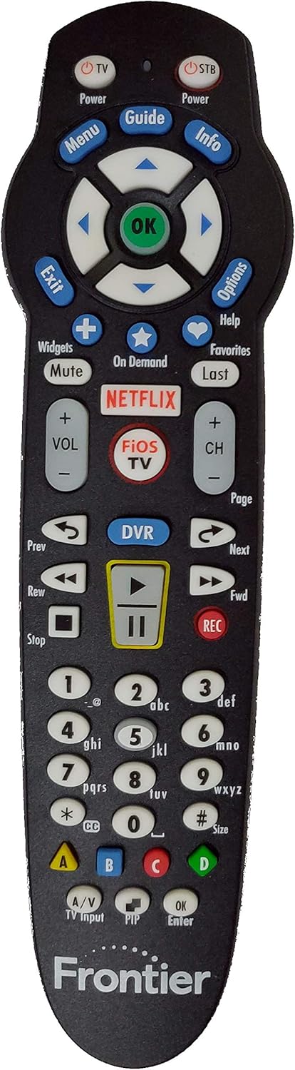 Frontier Frontier Fios Tv 2-device Remote Control