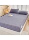 Waterproof Fitted Bedding Topper Set 200 x 220 cm - Dark Grey Protect Your Mattress and Pillows Includes 2 Pillowcases