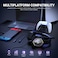 EKSA E1000 V2 Gaming Headset, PC Headset with USB C Plug, Wired Headphones with Noise Canceling Microphone, 7.1 Surround Sound, RGB Light, include USB Adapter for Computer,Mac, PS4/PS5 Console, Laptop