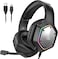 EKSA E1000 V2 Gaming Headset, PC Headset with USB C Plug, Wired Headphones with Noise Canceling Microphone, 7.1 Surround Sound, RGB Light, include USB Adapter for Computer,Mac, PS4/PS5 Console, Laptop