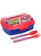 Stor Funny Sandwich Box With Cutlery Avengers Comic Heroes, Multi Color