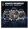 Amazfit  POP 3R Smart Watch With 1.43" AMOLED Display, BT Calling and AI Voice Assistance Smartwatch (Black Premium Strap, Free Size)