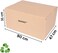 DUCHIC [5 PACK] CARGO BOX FOR SHIPPING (90x47x31), PACKING BOXES, BROWN CARTON BOX, HOUSE SHIFTING BOXES, CARDBOARD STORAGE BOX ORGANAIZER, SET OF 5 BOXES (90x47x31)
