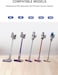 Replacement Extension Wand for Dyson V7 V8 V10 V11 V15, Quick-Release Wand Tube for Cordless Stick Vacuum (Blue)