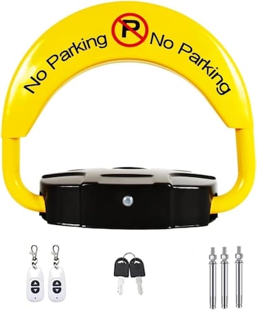 Automatic Remote Control Parking Lock &ndash; Heavy-Duty Alloy Steel Parking Barrier with Alarm &amp; Waterproof Design