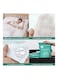 4 PCS Disposable Bed Sheet Set Travel Bedding Kit, Breathable Lightweight Non-Woven Fabric, 1 Quilt Cover + 1 Sheet + 2 Pillowcases (White)