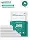4 PCS Disposable Bed Sheet Set Travel Bedding Kit, Breathable Lightweight Non-Woven Fabric, 1 Quilt Cover + 1 Sheet + 2 Pillowcases (White)