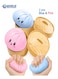 Dumpling Squishy Sensory Squeeze Toy Pack of 2, Soft Slow Rising Stress Relief Fidget Toys for Kids &amp; Adults, Blue &amp; Pink