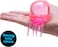 NeeDoh Jelly Squish Sensory Squeeze Toy, Slow Rising Stress Relief Fidget Jellyfish Toy for Kids &amp; Adults (Pink)