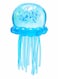 NeeDoh Jelly Squish Sensory Squeeze Toy, Slow Rising Stress Relief Fidget Jellyfish Toy for Kids &amp; Adults (Blue)