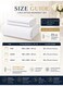 3-Piece Printed Microfiber Fitted Bedsheet Set Queen Size with 2 Pillow Covers, Chevron Print, Deep Pocket, Breathable &amp; Fade Resistant