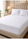 3-Piece Printed Microfiber Fitted Bedsheet Set Queen Size with 2 Pillow Covers, Chevron Print, Deep Pocket, Breathable &amp; Fade Resistant