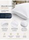 3-Piece Printed Microfiber Flat Bedsheet Set Single Size with 2 Pillow Covers, Chevron Print, Ultra Soft, Breathable &amp; Fade Resistant