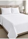 3-Piece Printed Microfiber Flat Bedsheet Set Single Size with 2 Pillow Covers, Chevron Print, Ultra Soft, Breathable &amp; Fade Resistant