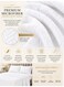 4-Piece Printed Microfiber Bedsheet Set Queen Size with Fitted Sheet, Chevron Print Flat Sheet &amp; 2 Pillow Covers, Deep Pocket &amp; Hotel Quality Comfort