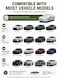 Jetour T2 Car Cover, Waterproof 210D Oxford Cloth Full SUV Car Cover with UV Protection, Windproof Straps &amp; Zipper Door