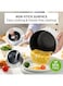 Electric Hot Pot 1.5L Ramen &amp; Noodle Cooker with Lid and Steamer, Non-Stick Mini Hotpot for Dorm &amp; Home
