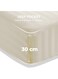 4-Piece Luxury King Size Striped Bedding Set with Duvet Cover, Fitted Bed Sheet &amp; 2 Pillowcases, Hotel-Inspired Comfort