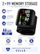 Digital Wrist Blood Pressure Monitor &ndash; Automatic BP &amp; Heart Rate Monitor with Adjustable Wrist Cuff, 2&times;99 Memory Storage, Large LCD Display, Voice Broadcast &amp; Portable Carrying Case