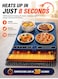 Food Warming Mat &ndash; 330W Fast Heating Foldable Silicone Warming Tray with 9 Temperature Modes &amp; Timer