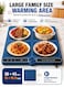 Food Warming Mat &ndash; 330W Fast Heating Foldable Silicone Warming Tray with 9 Temperature Modes &amp; Timer