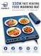 Food Warming Mat &ndash; 330W Fast Heating Foldable Silicone Warming Tray with 9 Temperature Modes &amp; Timer