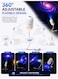 2-in-1 Galaxy Projector &amp; Night Light &ndash; HD Starry Sky Projector with 6 Projection Films &amp; 360&deg; Adjustable Design
