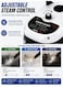 Handheld Steam Cleaner 2500W &ndash; High Pressure Portable Steam Cleaning Machine with 6-Level Steam Control &amp; Brush Heads