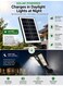 Solar LED Street Light with PIR Motion Sensor &ndash; Remote Control, 3 Lighting Modes, IP65 Waterproof Outdoor Security Light