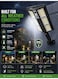 Solar LED Street Light with PIR Motion Sensor &ndash; Remote Control, 3 Lighting Modes, IP65 Waterproof Outdoor Security Light