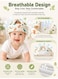 Baby Fall Protector Helmet, Adjustable Head Guard for Crawling &amp; Walking, Thickened Shock-Absorbing Sponge, 6&ndash;20 Months