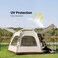 Outdoor Waterproof Camping Tent &ndash; Spacious, Durable, Quick-Setup Family &amp; Group Tent