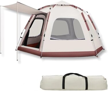 Outdoor Waterproof Camping Tent &ndash; Spacious, Durable, Quick-Setup Family &amp; Group Tent