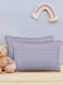 Pack of 2 Toddler Baby Sleeping Pillow, Soft Cotton Blend Cover with Polyester Filling, Perfect for Home &amp; Hotel Rooms, Lilac