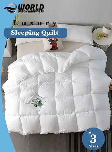 Cottage Style Microfiber Comforter Quilt, Single Size (160&times;230 cm)