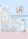Portable Electric Bidet with 400ml Bottle &amp; 3 Nozzles, Adjustable Spray Modes, One-Touch Personal Hygiene Sprayer for Home, Travel &amp; Outdoor Use