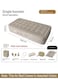 Portable Inflatable Air Mattress with Built-in Pump, Water-Resistant, Fast Inflation, Ideal for Camping, Travel &amp; Home, Single Size