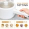 2L Electric Mini Hot Pot with Steamer &ndash; Adjustable Temperature &amp; Overheat Protection &ndash; Portable Non-Stick Cooker for Dorms, Offices &amp; Travel