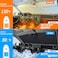 Windshield Sunshade, Foldable Front Window Sun Visor Protector, 3-Layer 210T Material Blocks UV Rays &amp; Heat, 145 &times; 75 cm