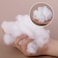 White Polyester Filling Fluffy High Resilience Stuffing for Cushions, Pillows, Teddy Bear and Toy Hypoallergenic Lofty Hollow Filling for Sofas and Bedding, 1.5Kg