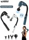 Assorted Colors Massage Gun with U-Shaped Handle, Deep Tissue Percussion Massager, 4 Heads, 6 Speeds, LED Display