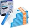 10 Pack Vacuum Storage Bags with Hand Pump, Multi-Size Space Saver Bags for Clothes, Blankets, Comforters &amp; Pillows, Reusable Compression Bags for Travel &amp; Home
