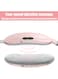 Portable Cordless Heating Pad for Period Cramps Relief, Rechargeable Heat Belt with 3 Heat Levels &amp; 4 Vibration Modes, Auto Shut-Off, Adjustable Fit, Pink