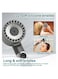 Handheld Filtered Massage Shower Head, High Pressure with Impurity Removal, Hair Fall Prevention &amp; 3 Spray Modes