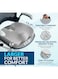 Gel Enhanced Seat Cushion with Non-Slip Bottom, Built-in Handle and Machine-Washable Cover &ndash; Orthopedic Cushion for Tailbone, Sciatica &amp; Back Pain Relief, Grey