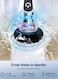 Cordless Electric Spin Scrubber with 7 Replaceable Drill Brush Heads, 54in Adjustable Extension Arm &amp; 2500mAh Battery with Type-C Fast Charger &ndash; Bathroom, Kitchen, Floor &amp; Tile Cleaning